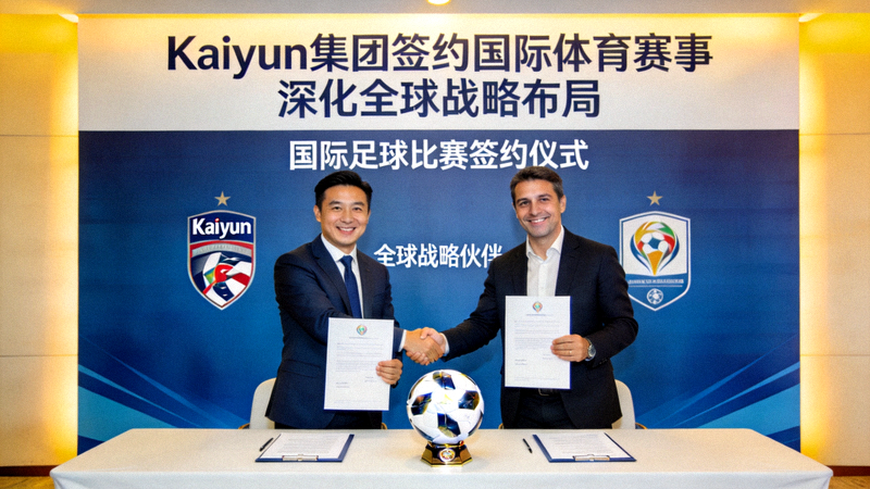 Kaiyun集团签约国际体育赛事，深化全球战略布局 - 国际足球比赛签约仪式